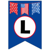 Freiheitsring-Banner gelassen Wimpelkette (Zweite Fahne)