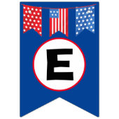 Freiheitsring-Banner gelassen Wimpelkette (Dritte Fahne)