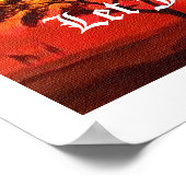 Freiheitsring gelassen poster (Ecke)