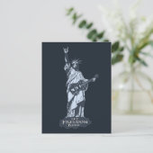 Freiheitsring gelassen postkarte (Stehend Vorderseite)