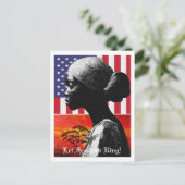 Freiheitsring gelassen postkarte (Stehend Vorderseite)