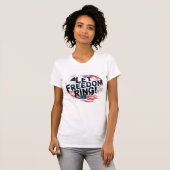 Freiheitsring gelassen T-Shirt (Vorne ganz)