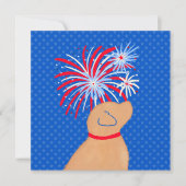 Freiheitsring Gelbe Hunde-Mitteilungskarten gelass Mitteilungskarte (Vorderseite)