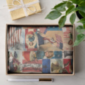 Freiheitsring-Papier gelassen Seidenpapier (Geschenk)