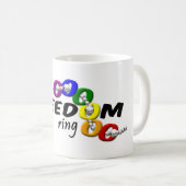 Freiheitsring-Tasse Kaffeetasse (VorderseiteRechts)