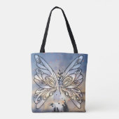 Freiheitsschmetterling Tasche (Rückseite)