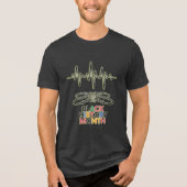 Freiheitsschuhe Tri-Blend Shirt (Vorderseite)