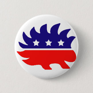 Freiheitsstachelschwein Button