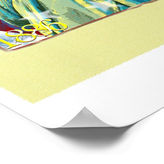 Freiheitsstatue 125-jähriges Poster (Ecke)