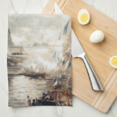 Freiheitsstatue 1886 handtuch (Viertel Falte)