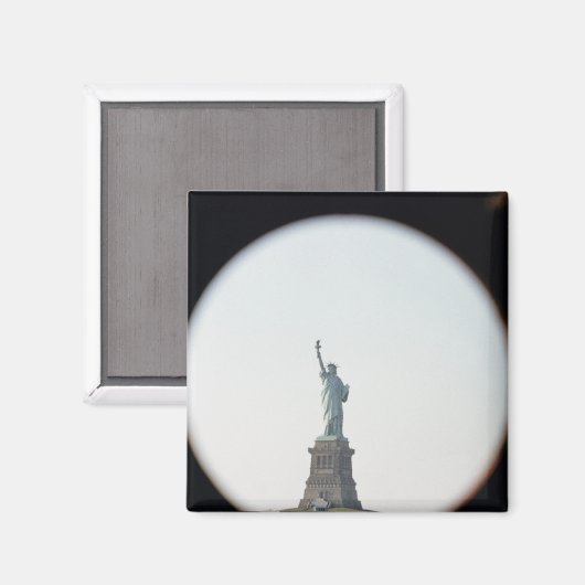 Freiheitsstatue, 1886 magnet (Vorderseite/Rückseite)
