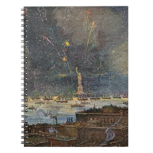 FREIHEITSSTATUE, 1886 NOTIZBLOCK (Vorderseite)