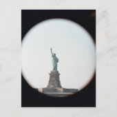 Freiheitsstatue, 1886 postkarte (Vorderseite)