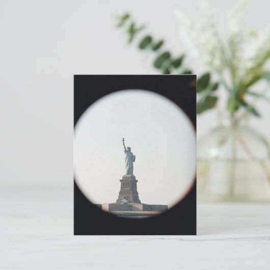 Freiheitsstatue, 1886 postkarte (Stehend Vorderseite)