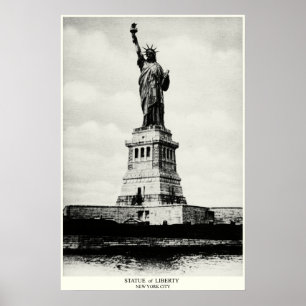 Freiheitsstatue 1898 poster