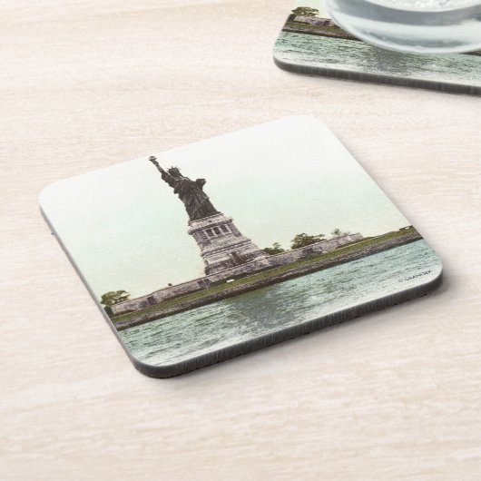 Freiheitsstatue, 1900 getränkeuntersetzer (Linke Seite)