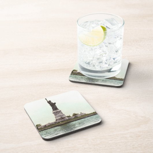 Freiheitsstatue, 1900 getränkeuntersetzer (Rechte Seite)