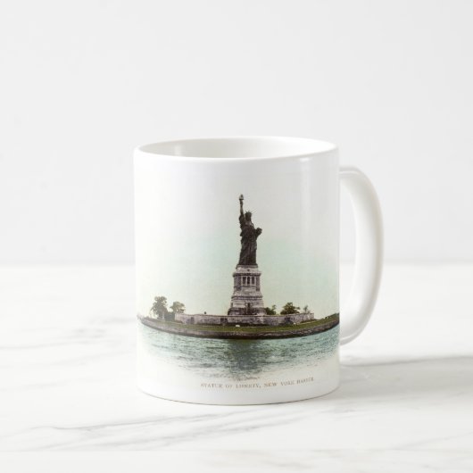 Freiheitsstatue, 1900 kaffeetasse (VorderseiteRechts)