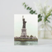 Freiheitsstatue, 1900 postkarte (Stehend Vorderseite)