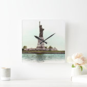 Freiheitsstatue, 1900 quadratische wanduhr (Zuhause)