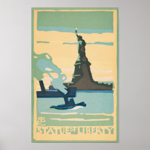 Freiheitsstatue (1916) von Rachael Robinson Elme Poster