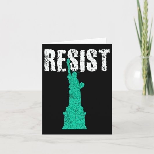 Freiheitsstatue 1 karte (Vorderseite)