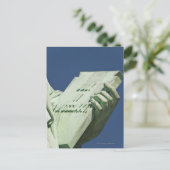 Freiheitsstatue 2 postkarte (Stehend Vorderseite)