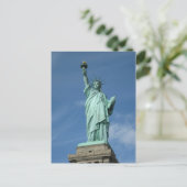 Freiheitsstatue 3 postkarte (Stehend Vorderseite)