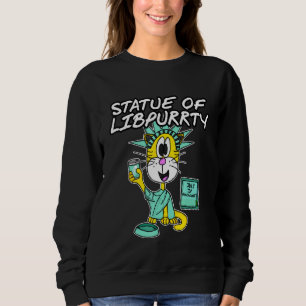 Freiheitsstatue 4. Juli Amerika Niedlich Sweatshirt
