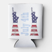 Freiheitsstatue, 4. Juli Can Cooler Dosenkühler (Vorderseite)