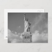 Freiheitsstatue 6 postkarte (Vorne/Hinten)