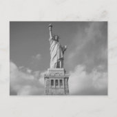 Freiheitsstatue 6 postkarte (Vorderseite)