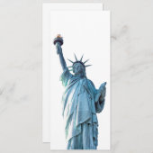 Freiheitsstatue Ankündigung (Vorne/Hinten)