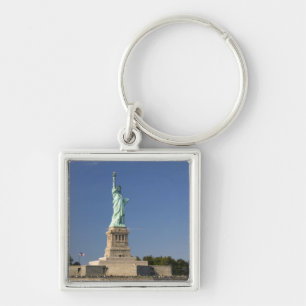 Freiheitsstatue auf Freiheits-Insel in neuen 2 Schlüsselanhänger
