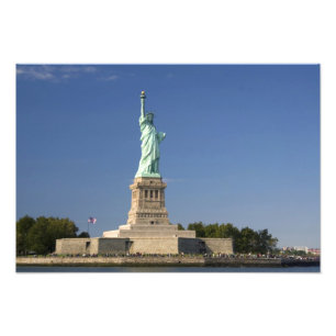 Freiheitsstatue auf Liberty Island in New 2 Fotodruck