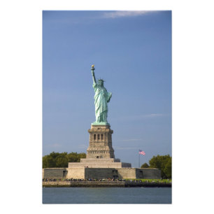 Freiheitsstatue auf Liberty Island in New Fotodruck