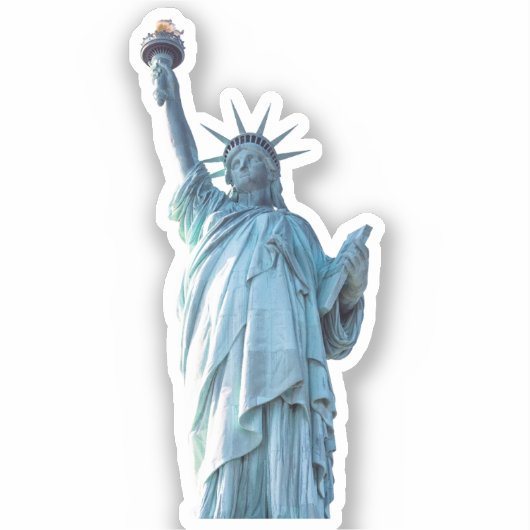 Freiheitsstatue Aufkleber (Vorderseite)