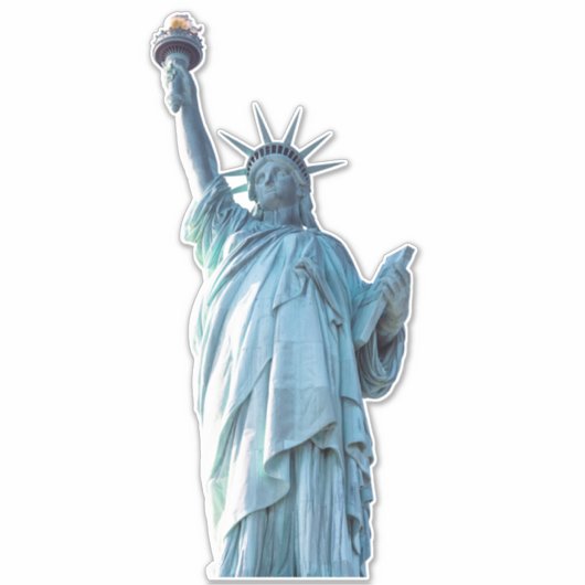 Freiheitsstatue Aufkleber (Vorderseite)