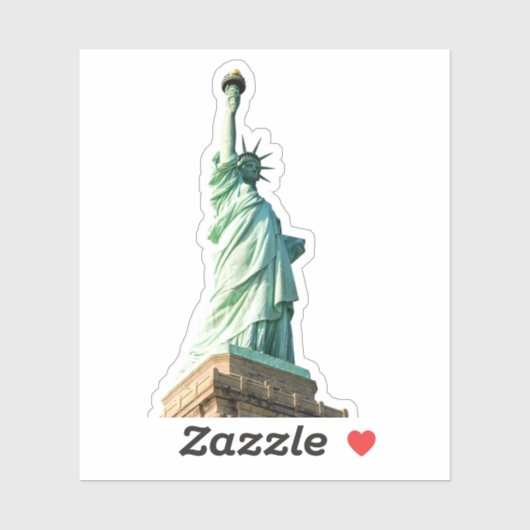Freiheitsstatue Aufkleber (Blatt)