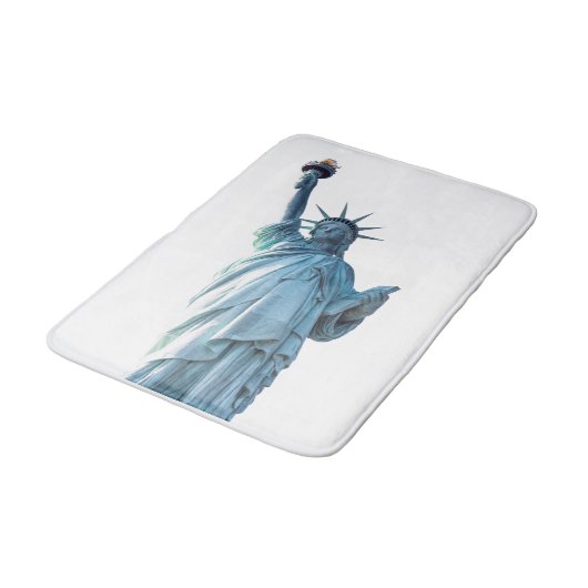 Freiheitsstatue Badematte (Schrägansicht)