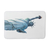 Freiheitsstatue Badematte (Vorderseite)