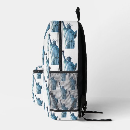 Freiheitsstatue Bedruckter Rucksack (Rechts)