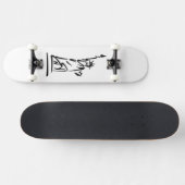Freiheitsstatue Blue Skateboard (Horizontal)