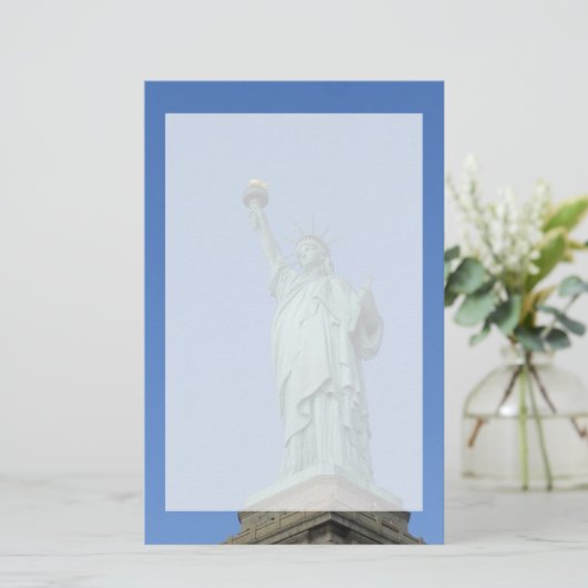 Freiheitsstatue Briefpapier (Stehend Vorderseite)