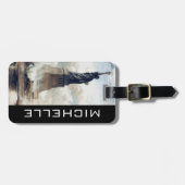 Freiheitsstatue BS Gepäckanhänger (Vorderseite horizontal)