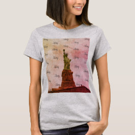 Freiheitsstatue Burnout-T - Shirt