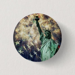 Freiheitsstatue Button