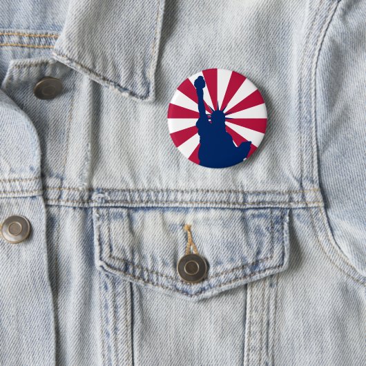 Freiheitsstatue Button (Beispiel)