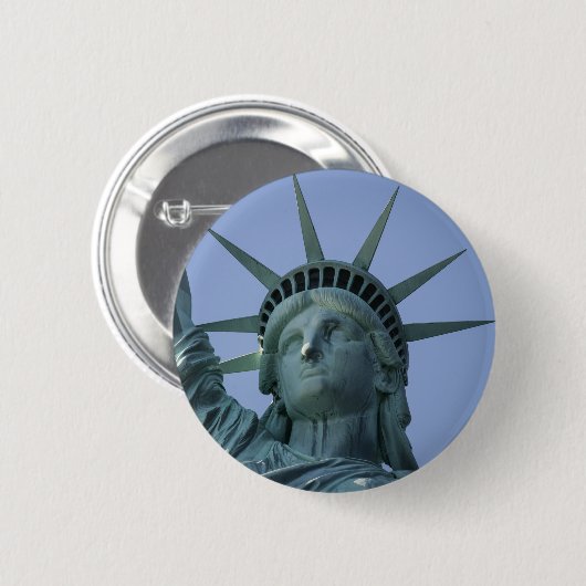 Freiheitsstatue Button (Vorne & Hinten)