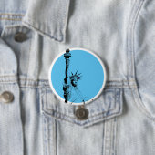 Freiheitsstatue Button (Beispiel)
